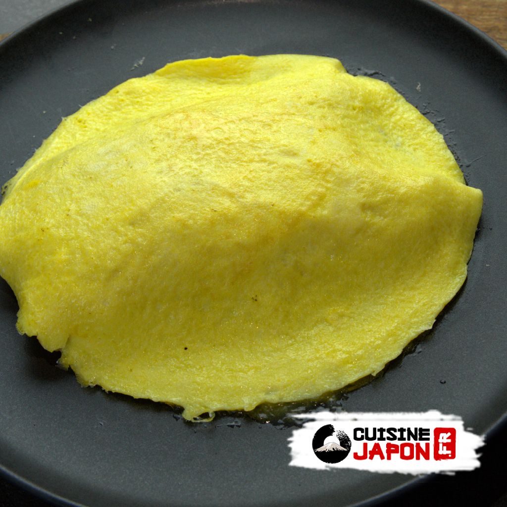 Recette japonaise omurice en forme de carpe pour kodomonohi