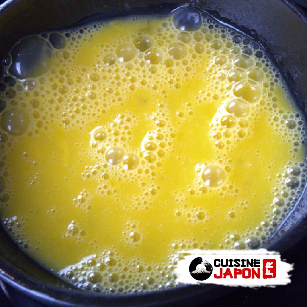 Recette japonaise omurice en forme de carpe pour kodomonohi