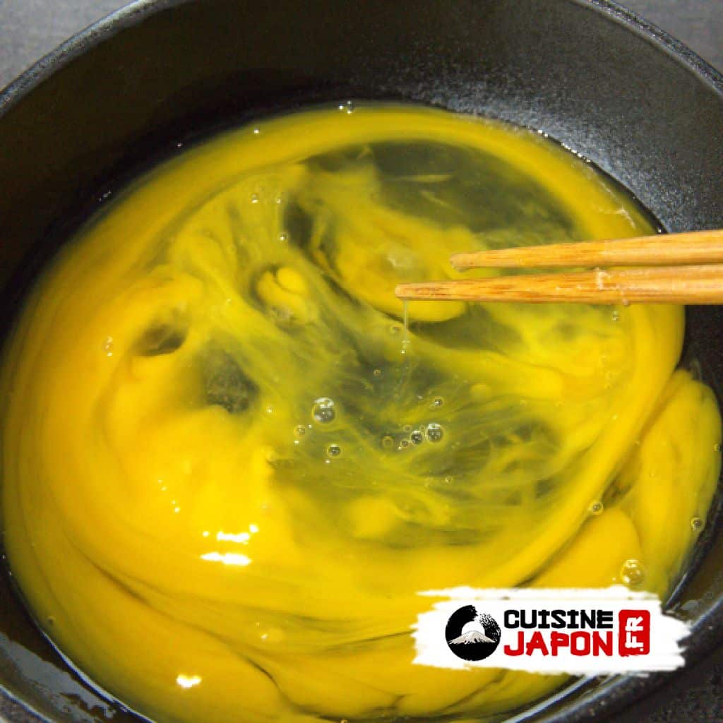 Recette japonaise omurice en forme de carpe pour kodomonohi
