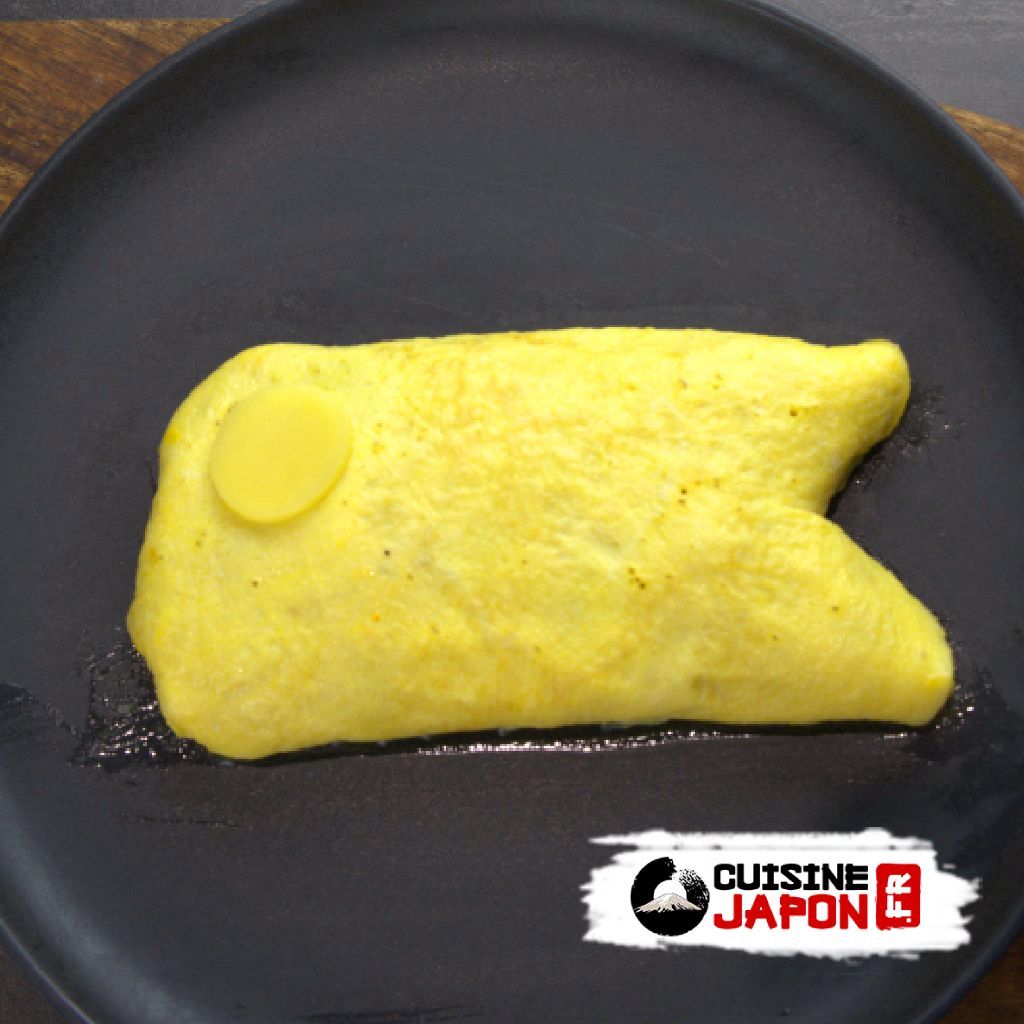 Recette japonaise omurice en forme de carpe pour kodomonohi